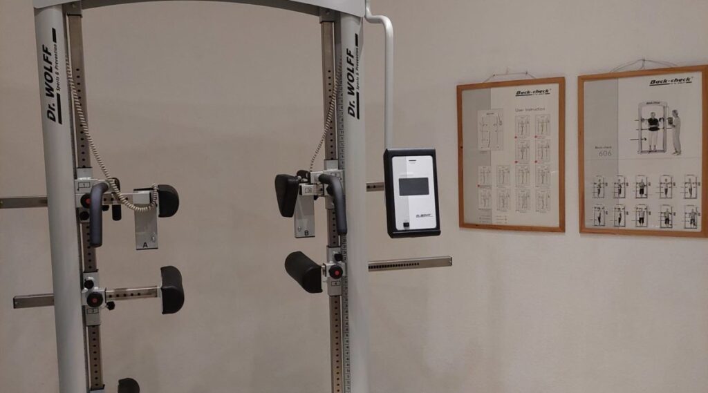 Sportpark Brakel, Rückenanalyse
