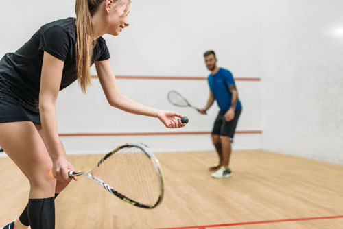 Squash im Sportpark Brakel